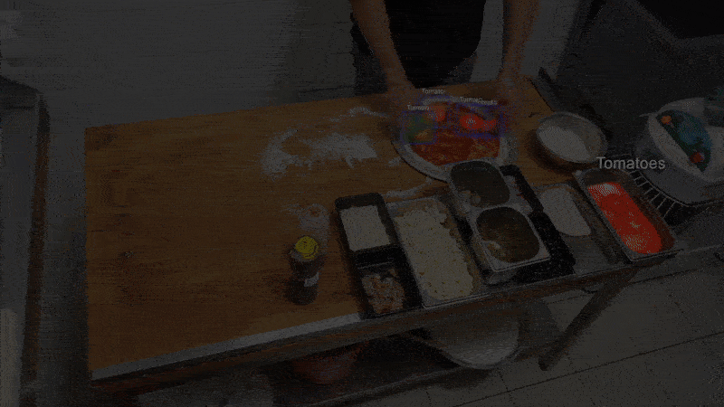 Food preparation monitoring